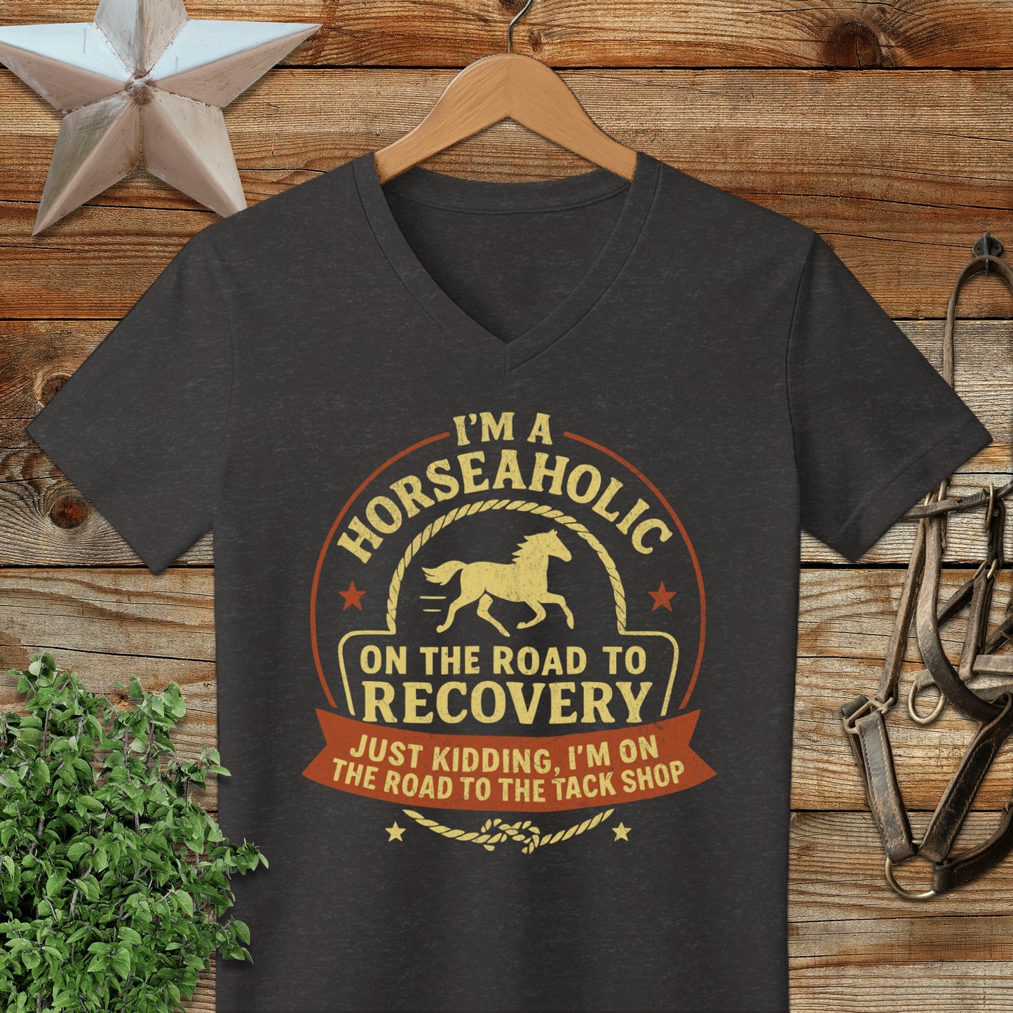 Horseaholic V-neck