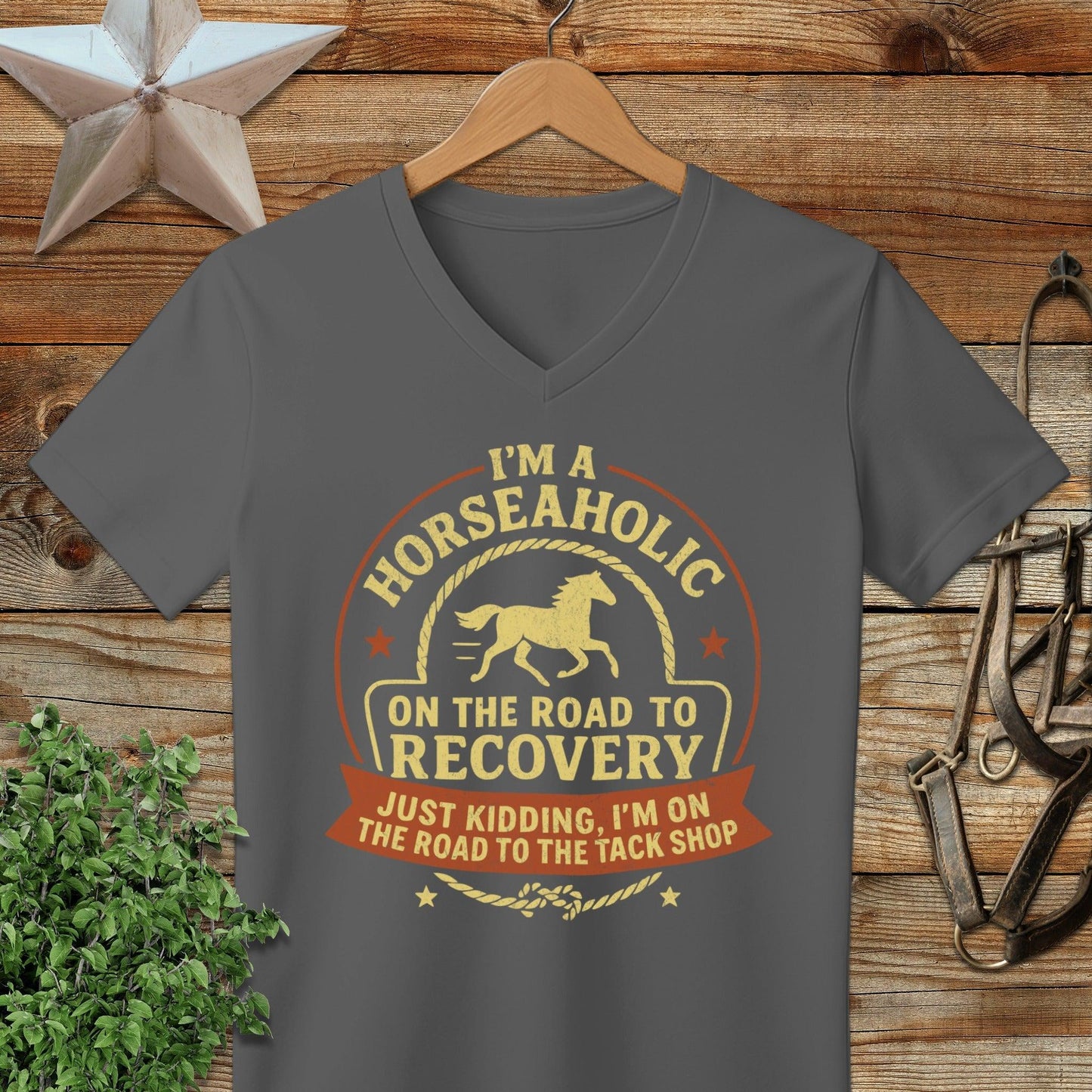 Horseaholic V-neck