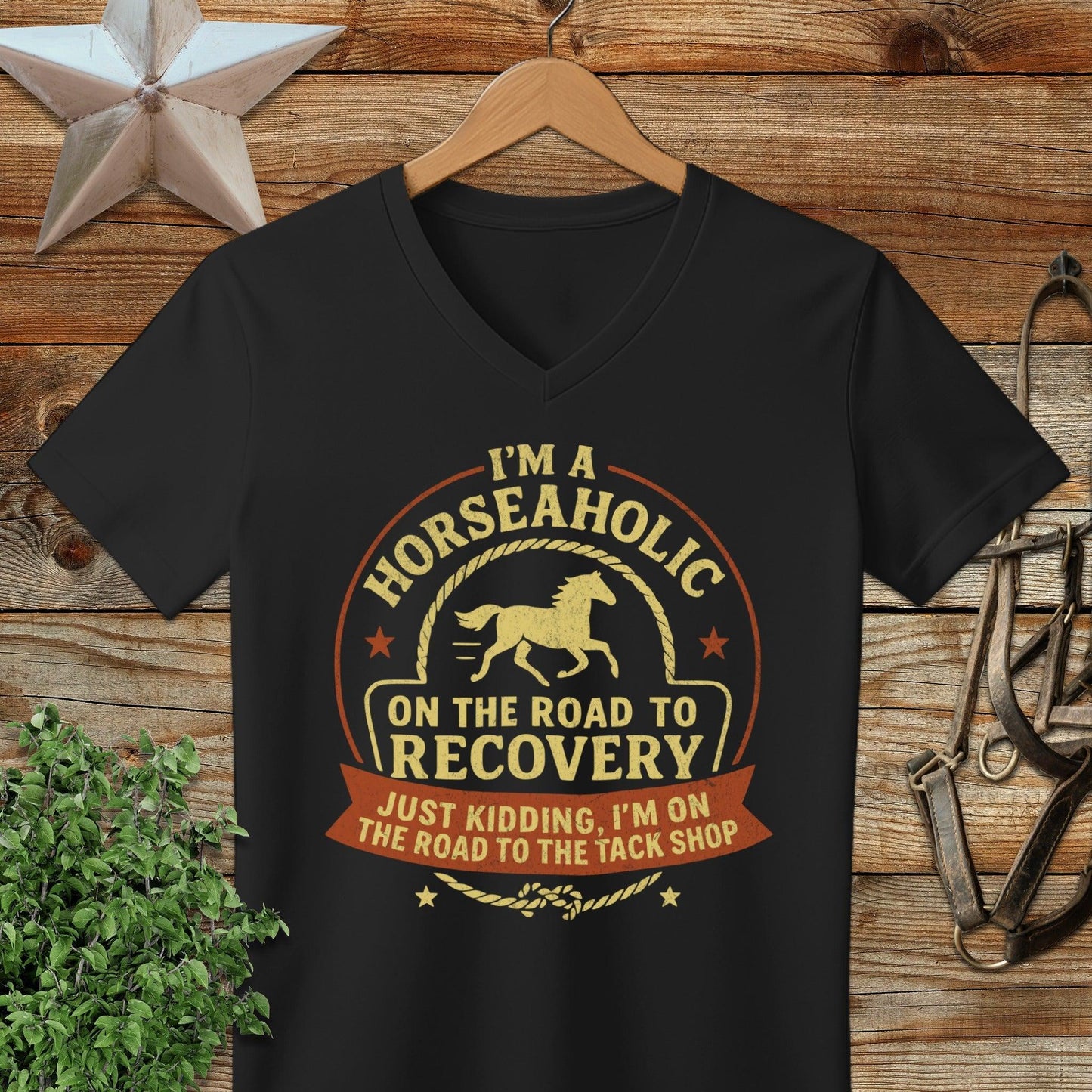 Horseaholic V-neck