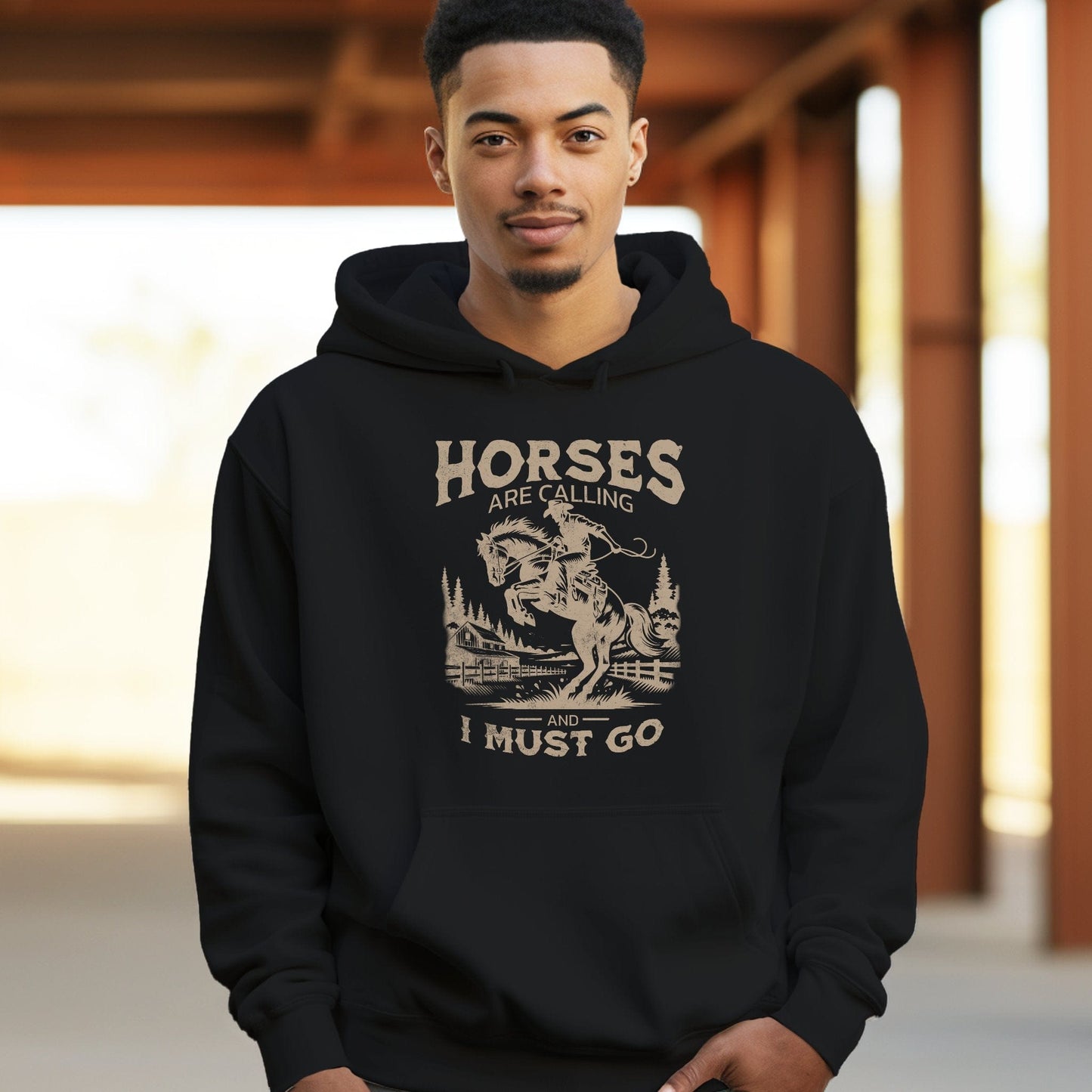 Horses Are Calling Hoodie