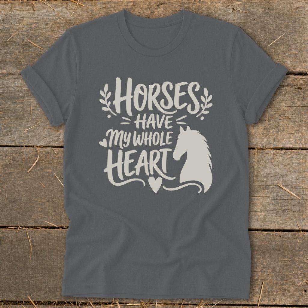 Horses Have My Heart Softstyle Tee