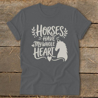 Horses Have My Heart Softstyle Tee