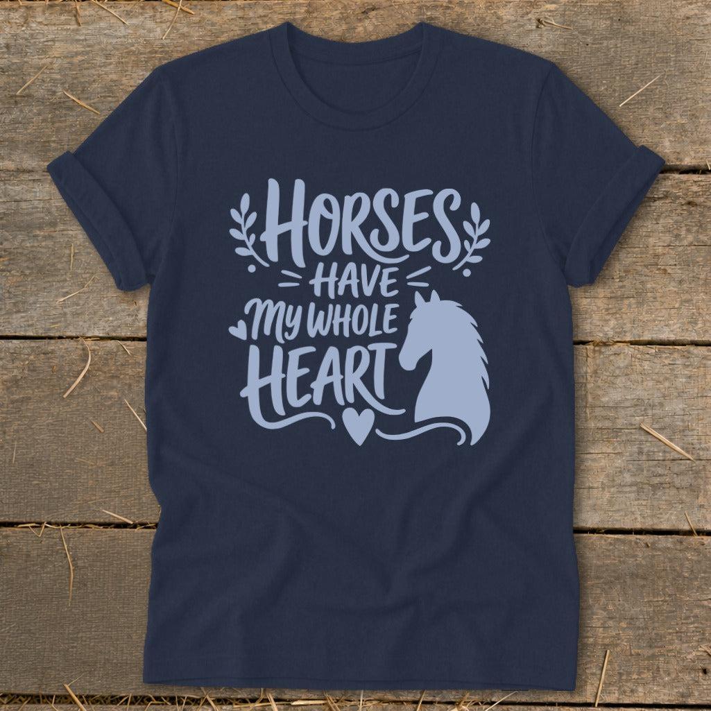 Horses Have My Heart Softstyle Tee