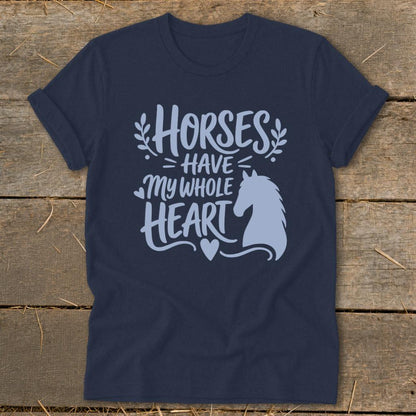 Horses Have My Heart Softstyle Tee