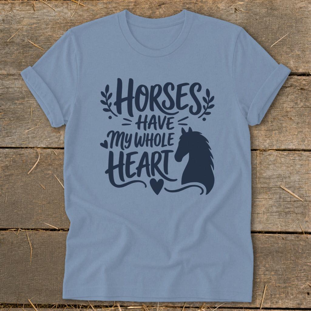 Horses Have My Heart Softstyle Tee