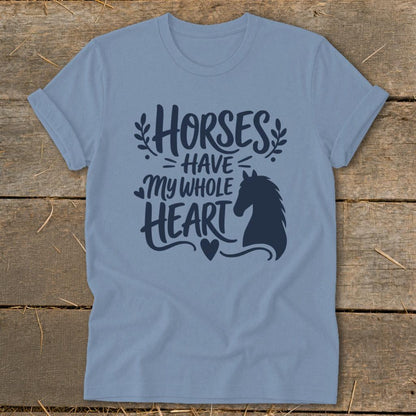 Horses Have My Heart Softstyle Tee
