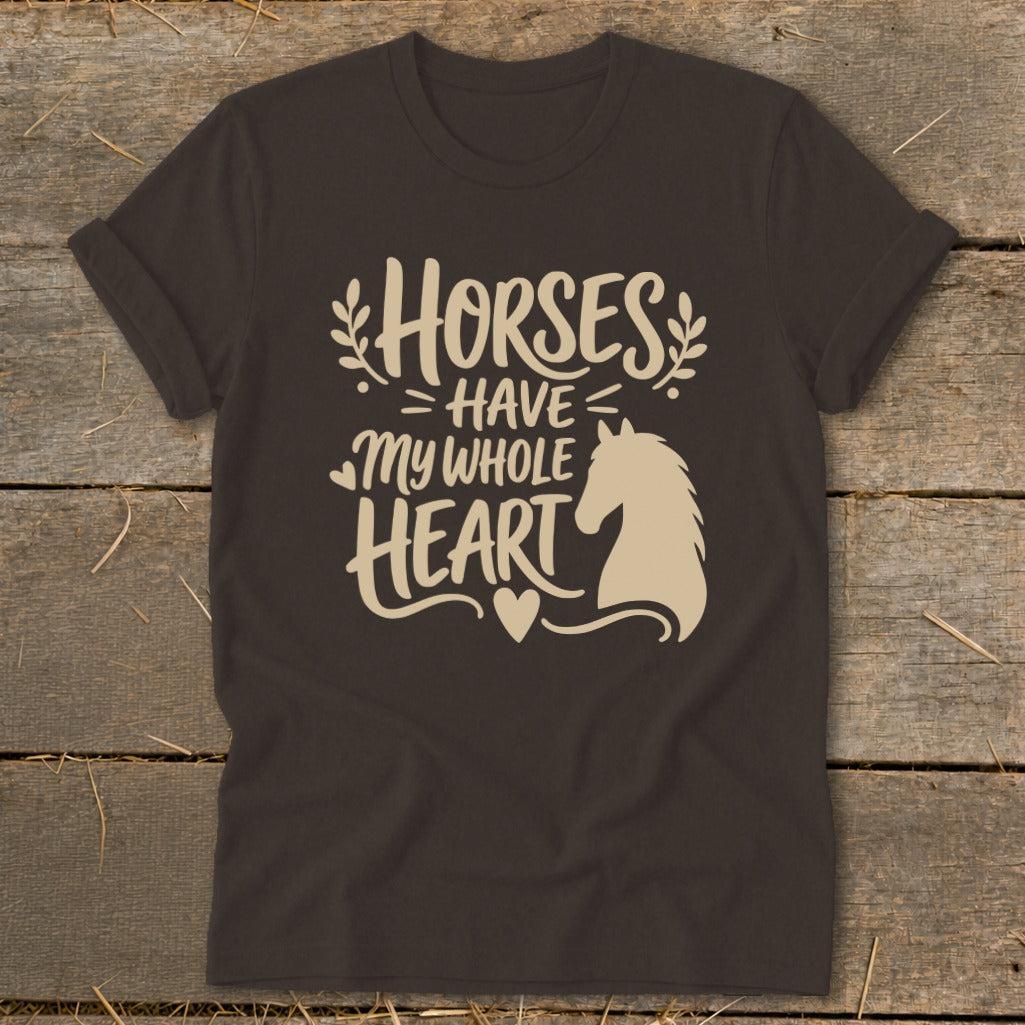 Horses Have My Heart Softstyle Tee