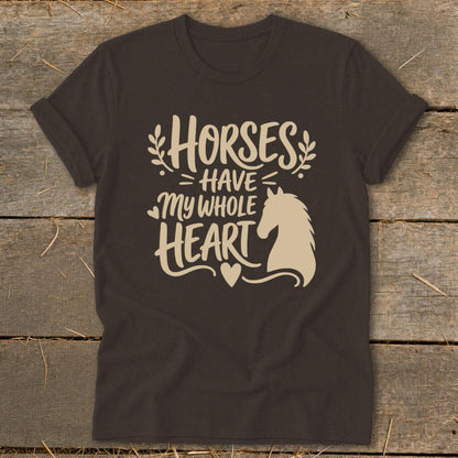 Horses Have My Heart Softstyle Tee