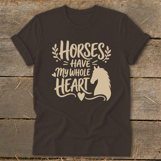 Horses Have My Heart Softstyle Tee