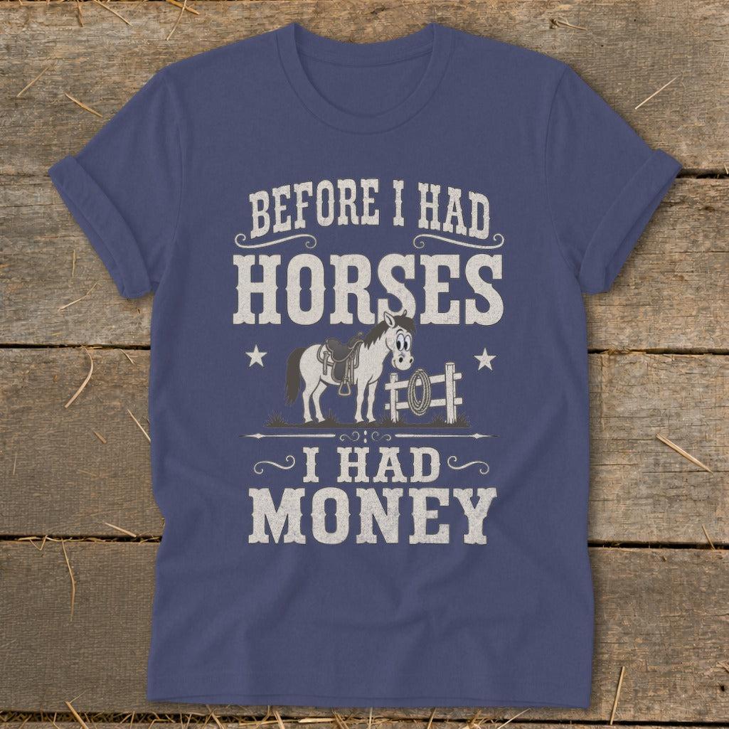 Horses I Had Money Softstyle Tee