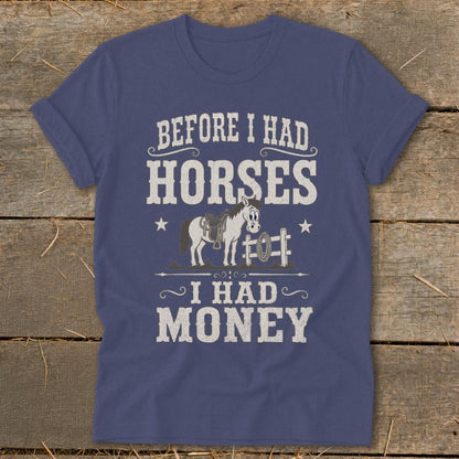 Horses I Had Money Softstyle Tee