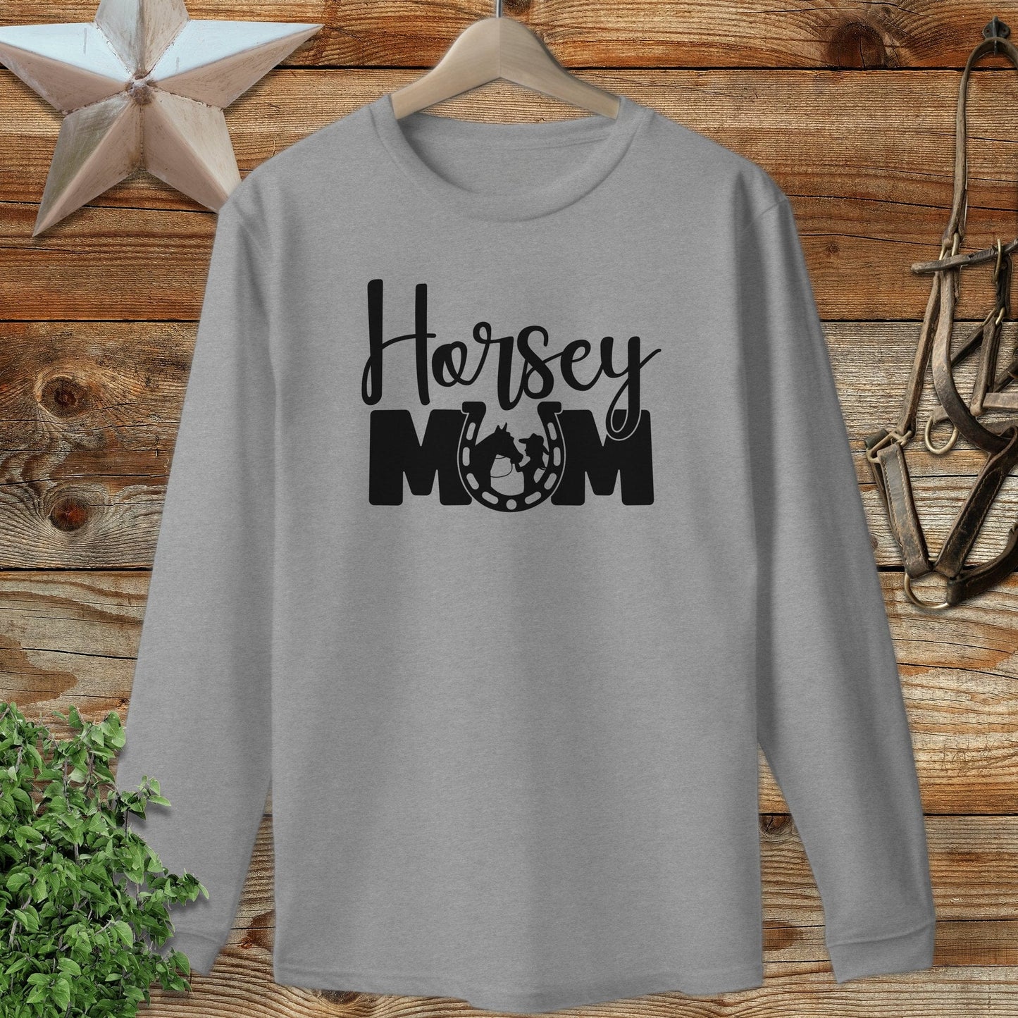 Horsey Mom Long Sleeve Tee