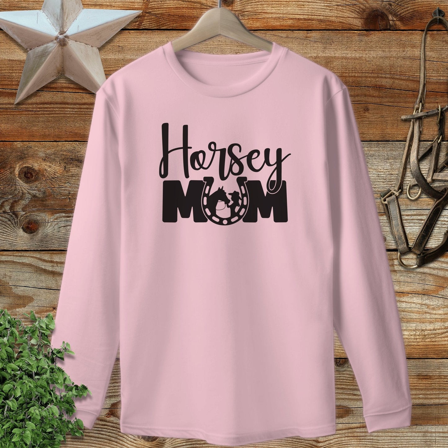 Horsey Mom Long Sleeve Tee