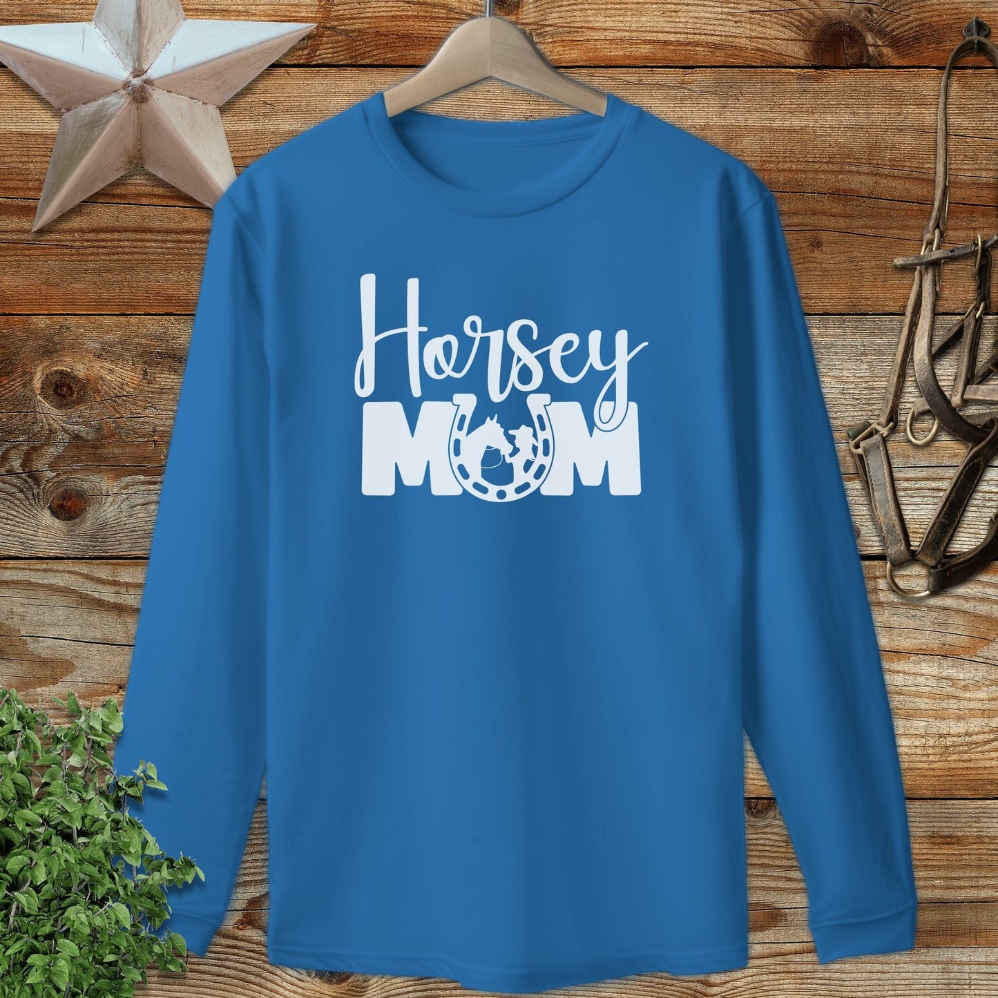 Horsey Mom Long Sleeve Tee