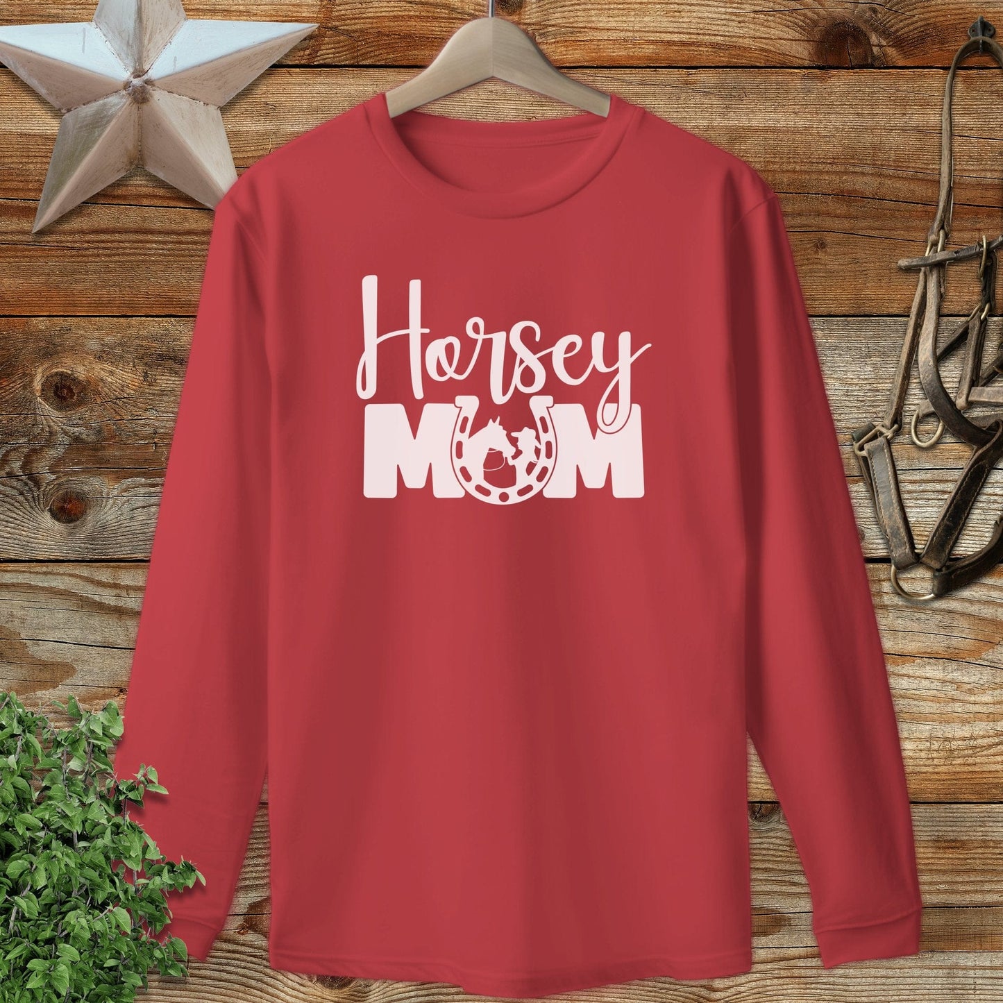 Horsey Mom Long Sleeve Tee