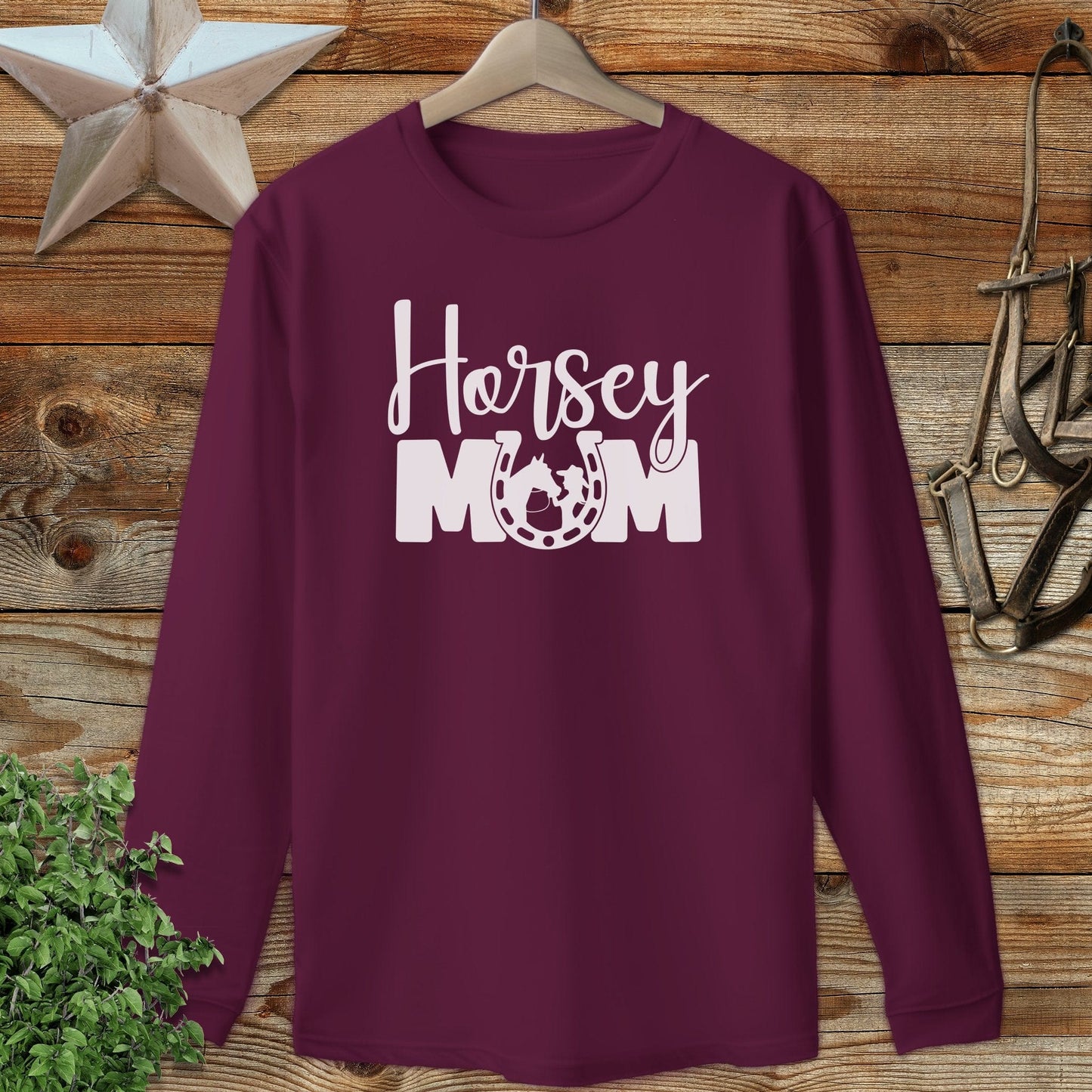 Horsey Mom Long Sleeve Tee