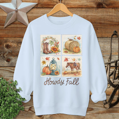 Howdy Fall Stamp Sweatshirt