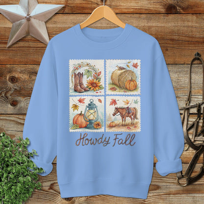 Howdy Fall Stamp Sweatshirt