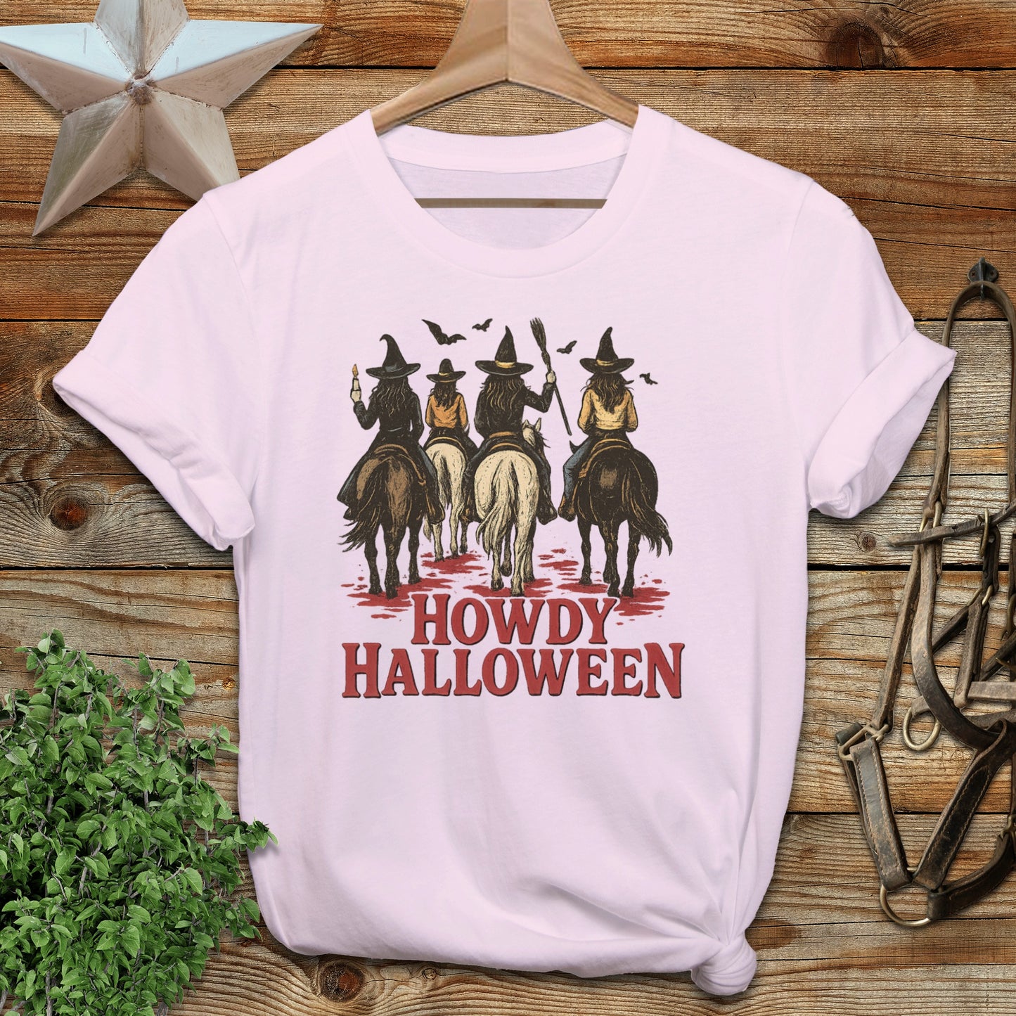Howdy Halloween Cowgirl Softstyle Tee
