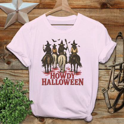 Howdy Halloween Cowgirl Softstyle Tee