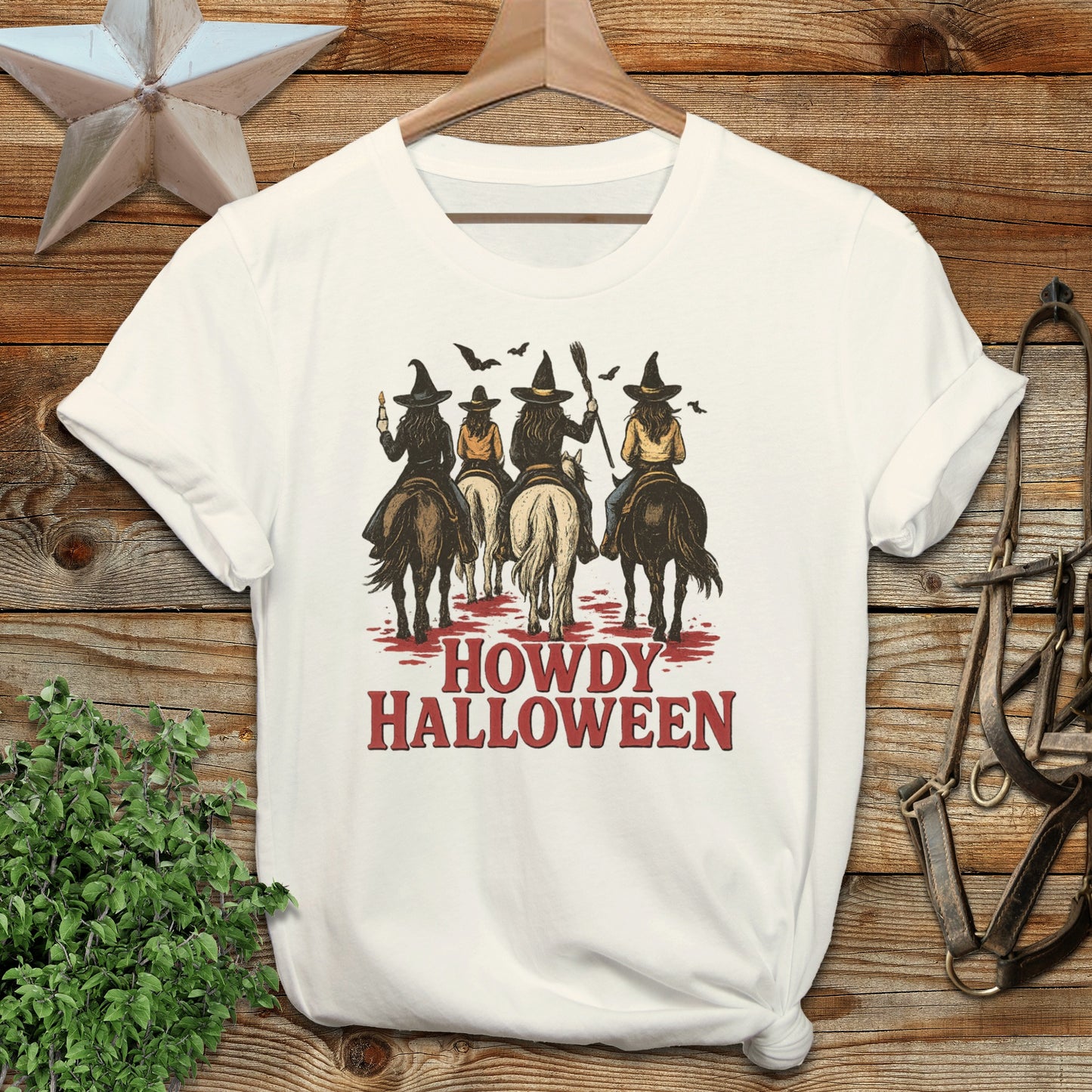 Howdy Halloween Cowgirl Softstyle Tee