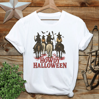 Howdy Halloween Cowgirl Softstyle Tee