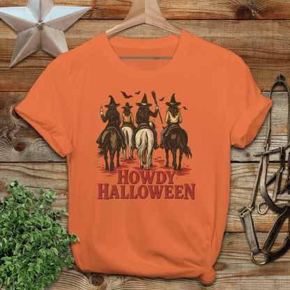 Howdy Halloween Cowgirl Softstyle Tee
