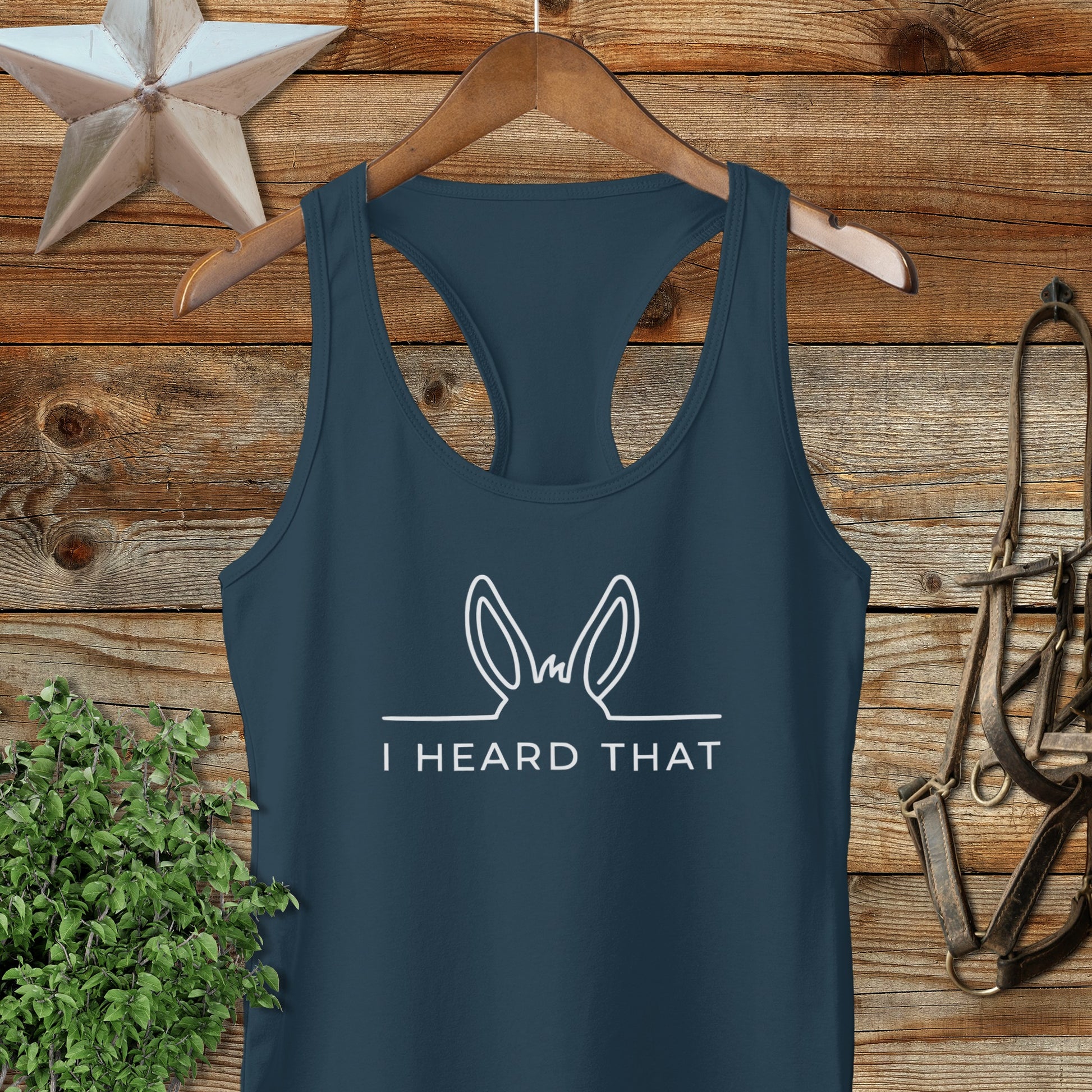 I Heard That Racerback Tank