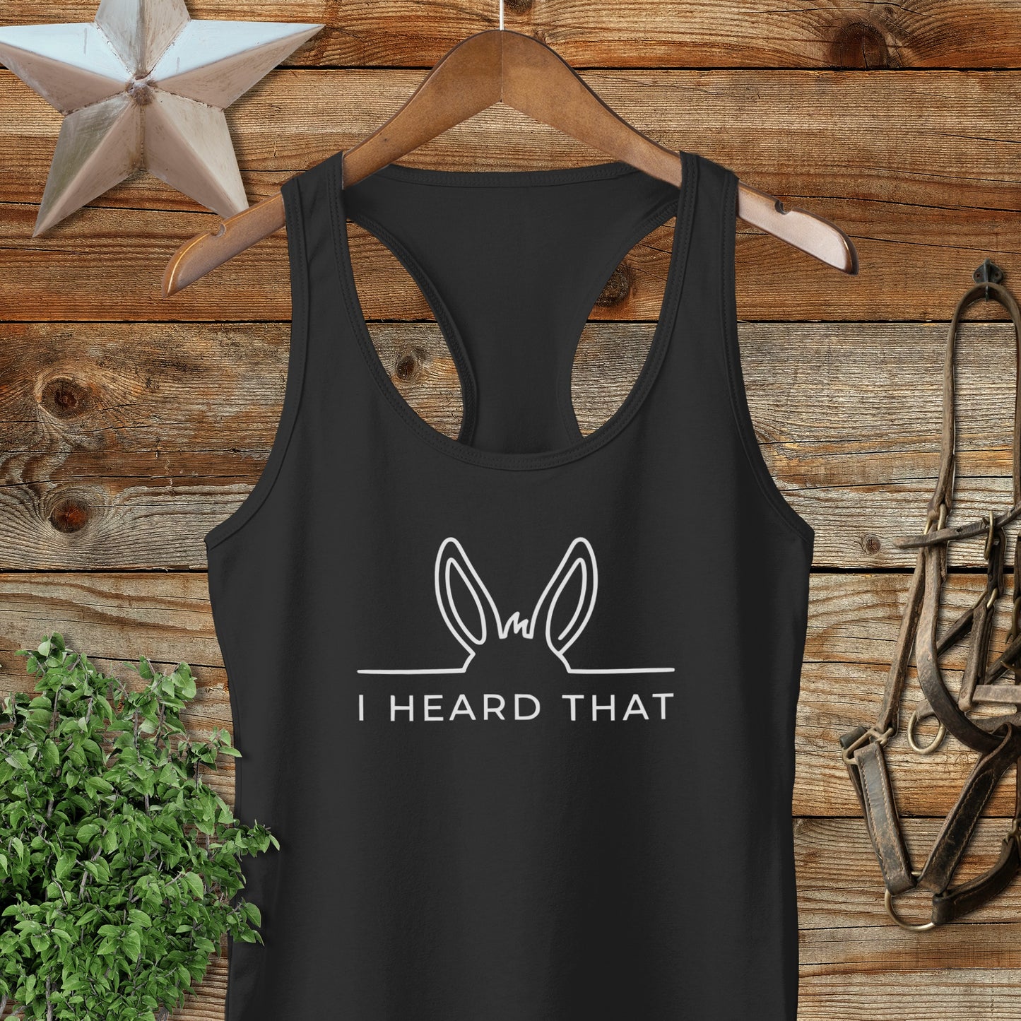 I Heard That Racerback Tank