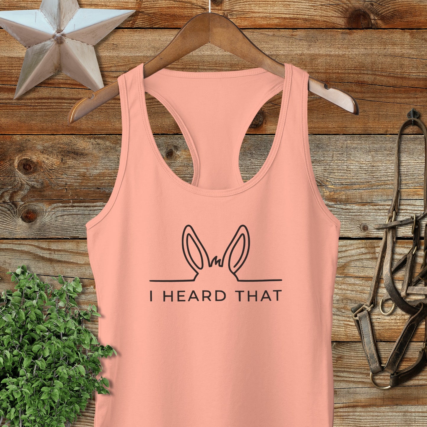 I Heard That Racerback Tank