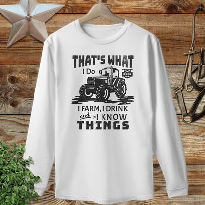 I Know Things Long Sleeve Tee