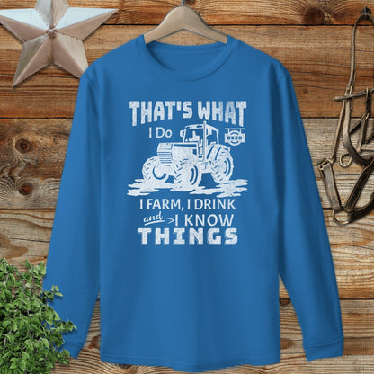 I Know Things Long Sleeve Tee