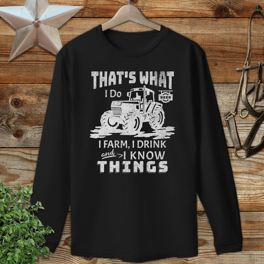 I Know Things Long Sleeve Tee