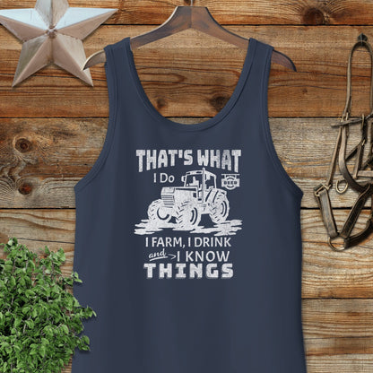 I Know Things Tank Top