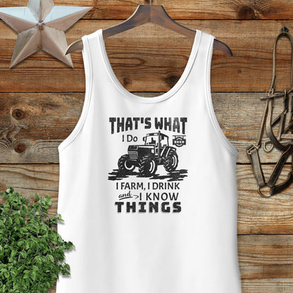 I Know Things Tank Top