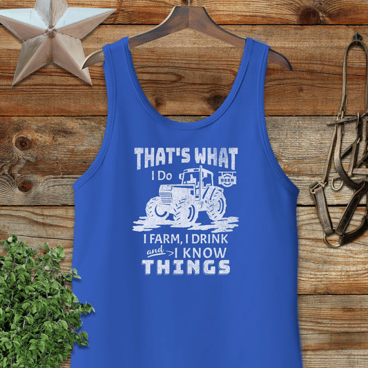 I Know Things Tank Top