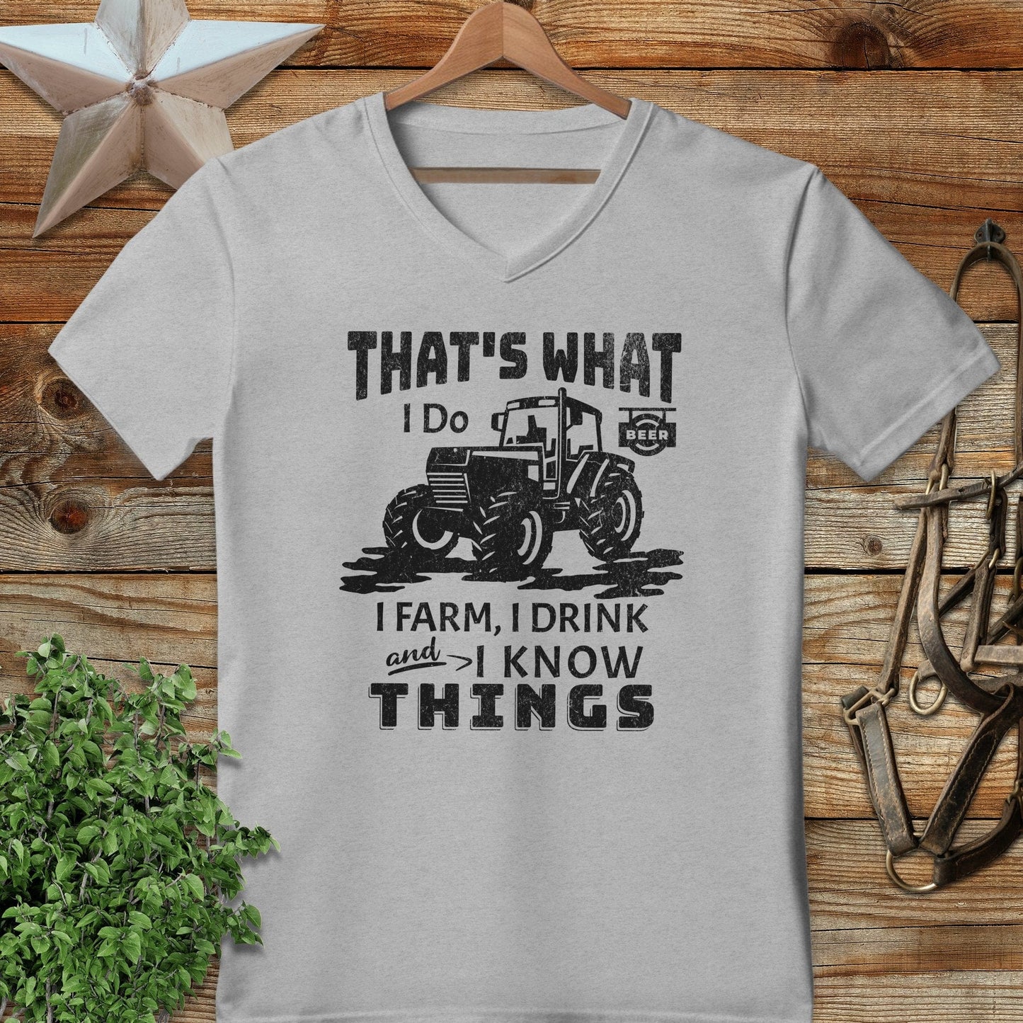 I Know Things V-neck