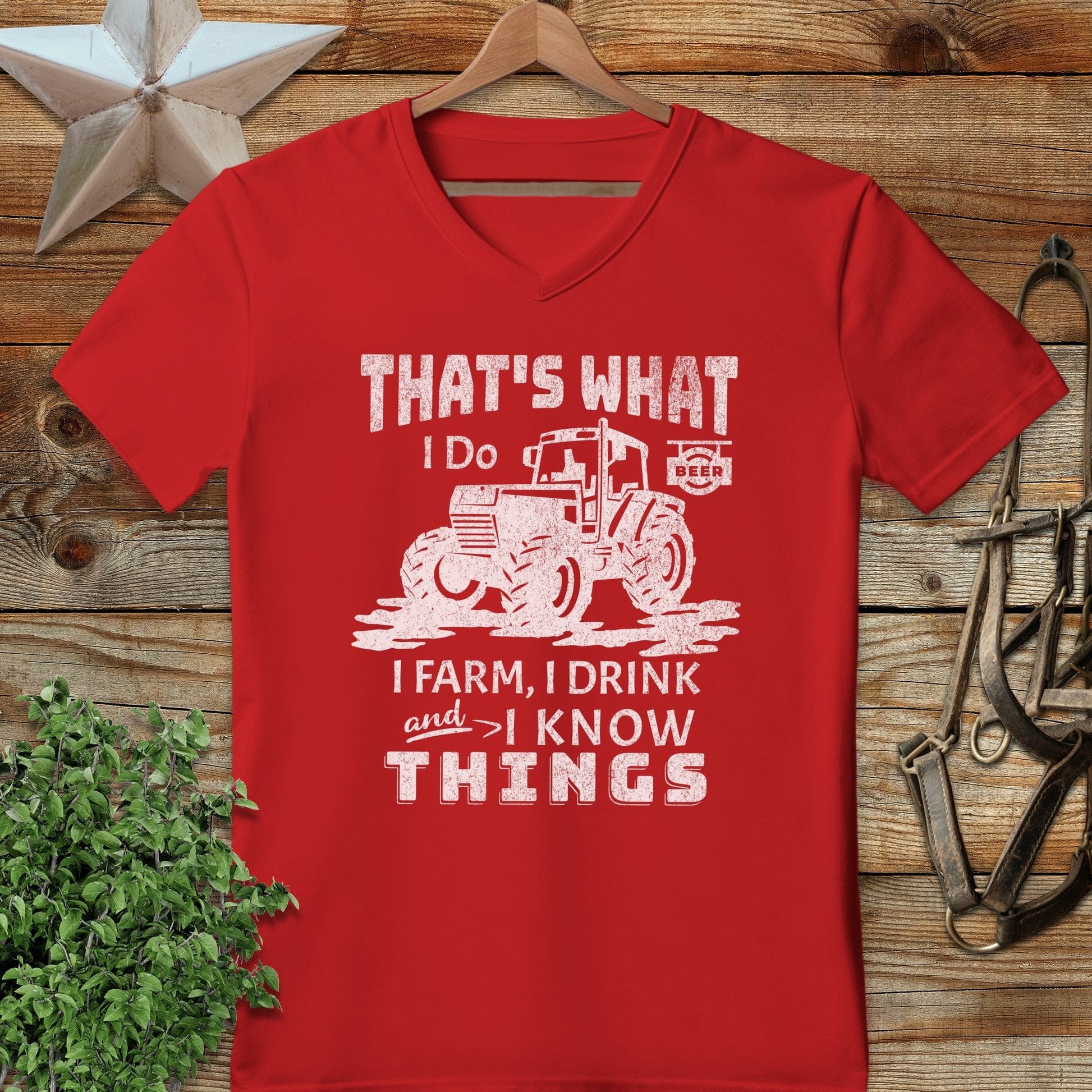I Know Things V-neck