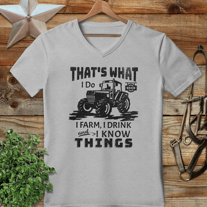 I Know Things V-neck