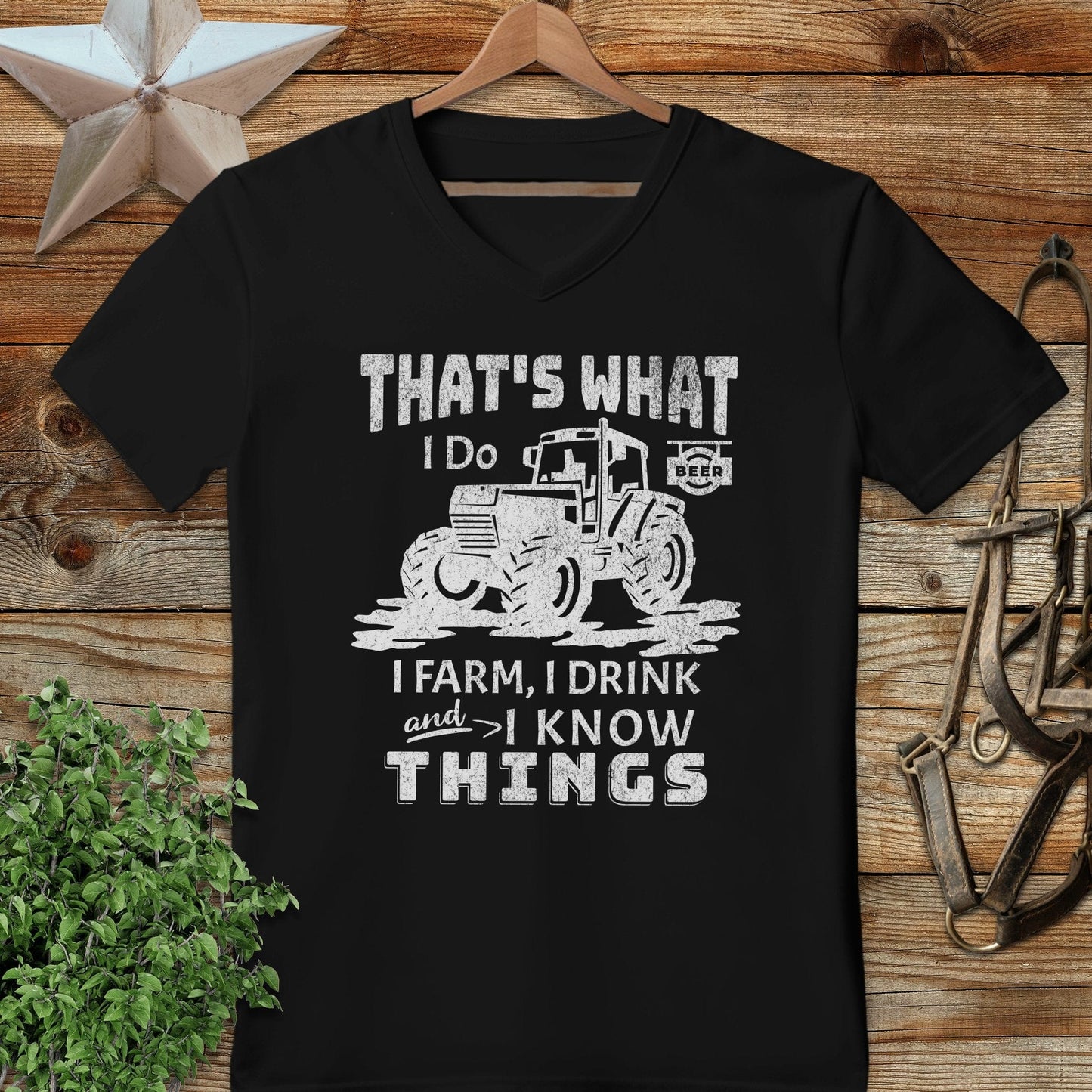 I Know Things V-neck