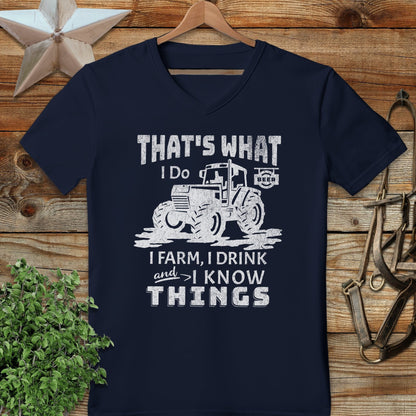 I Know Things V-neck