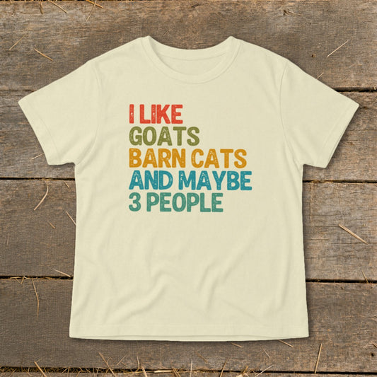 I Like Goats Infant Tee
