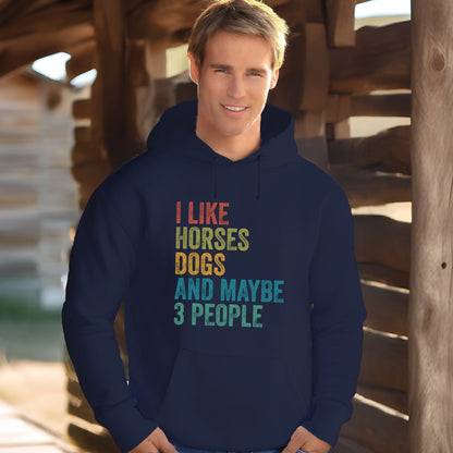 I Like Horses Hoodie