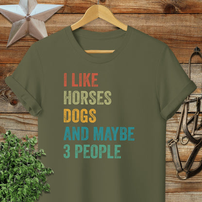 I Like Horses Softstyle Tee