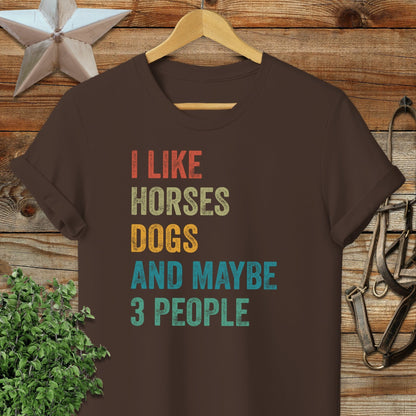 I Like Horses Softstyle Tee