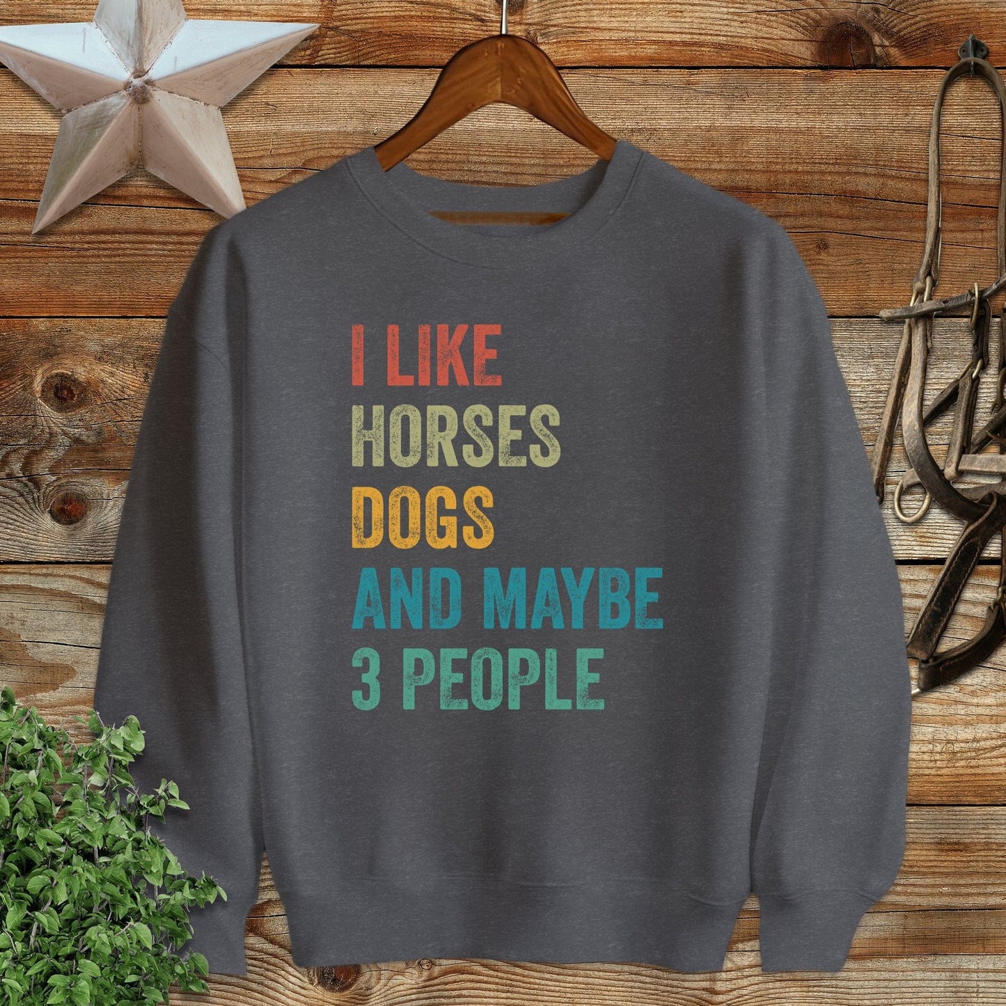 I Like Horses Sweatshirt