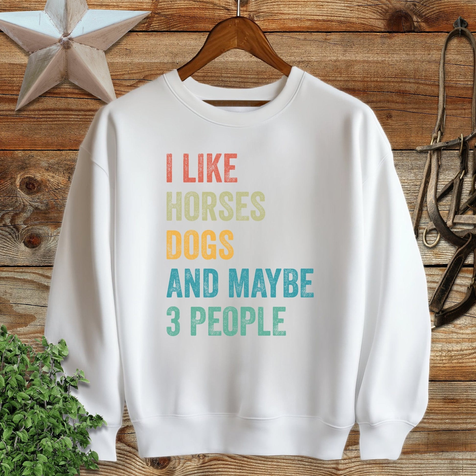 I Like Horses Sweatshirt