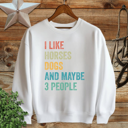 I Like Horses Sweatshirt