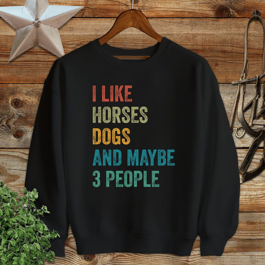 I Like Horses Sweatshirt