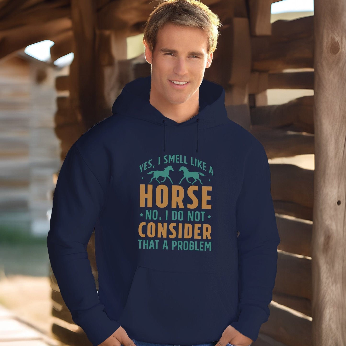 I Smell Like a Horse Hoodie